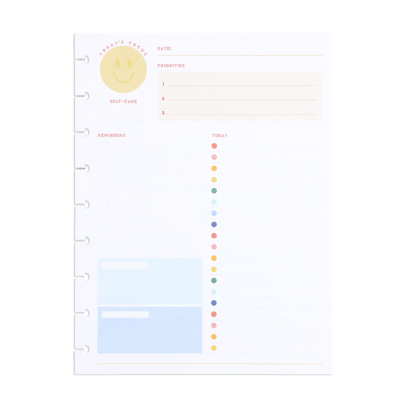 Happy Sheet Example Super Happy - Dashboard Classic Filler Paper - 40 Sheets – Happy Planner