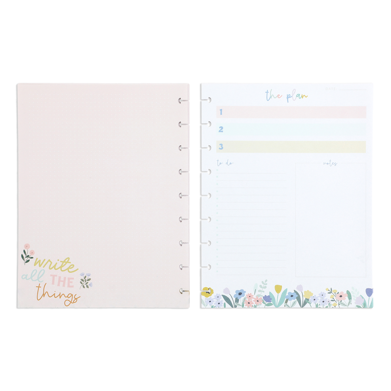 Squad Goals Love Every Season - Blank + Dashboard Classic Filler Paper - 40 Sheets