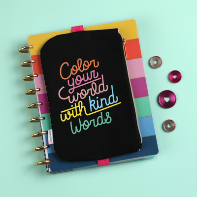 Spread Some Happy - Classic Banded Pen Pouch