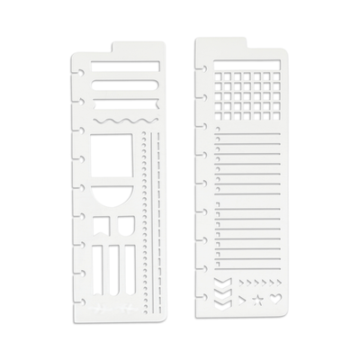 Journaling Joy Snap-In Stencil Bookmarks - 2 Pack
