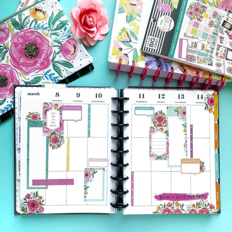 Value Pack Stickers - Colorful Florals