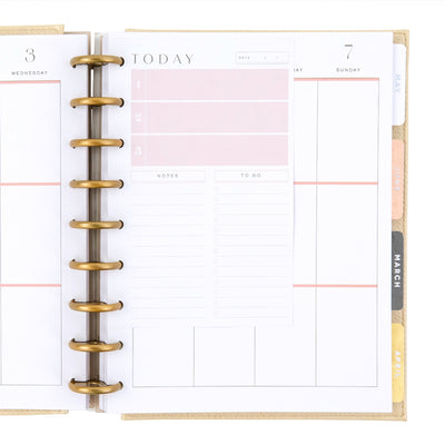 Minimalist Mini Filler Paper - Daily Schedule & To Dos