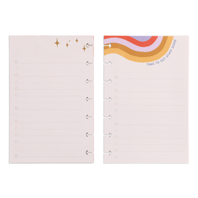 Love is Love Happy Planner x The Pigeon Letters - Checklist Mini Filler Paper - 40 Sheets