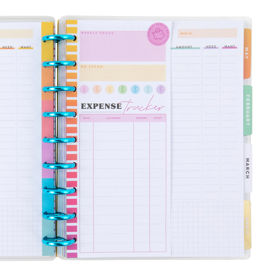 Happy Planner store Savvy Saver Sticker Book