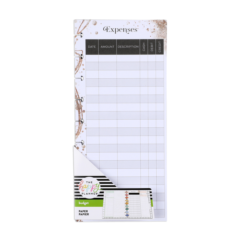 The Happy Planner Notes & Things Skinny Classic Filler Paper