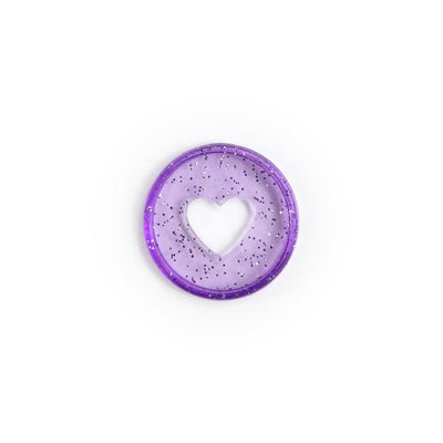 Mini Discs - Glitter Grape