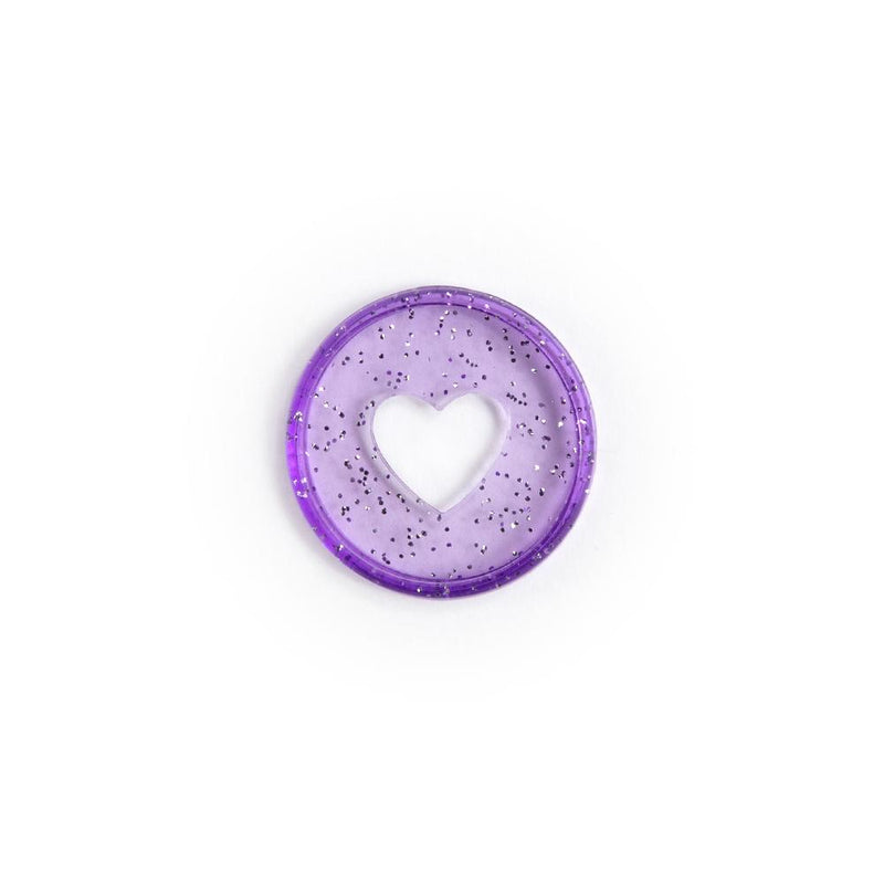 Mini Discs - Glitter Grape