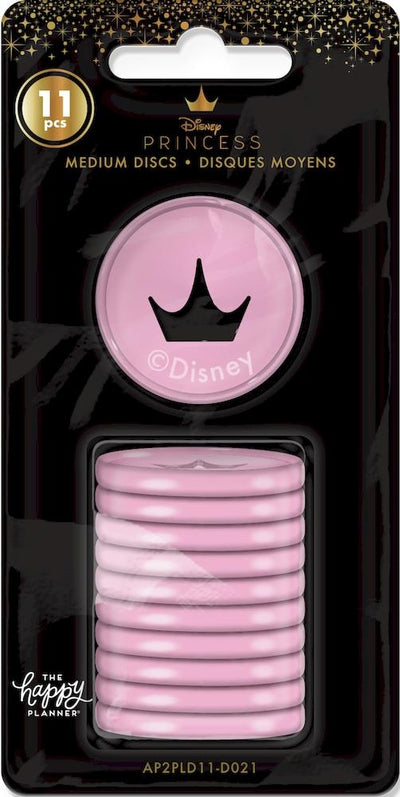 Disney © Princess Pink Crown Medium Plastic Disc Set