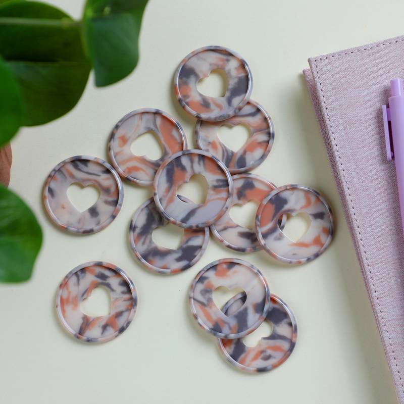 Glossy Tortoise - Expander Plastic Disc Set – Happy Planner