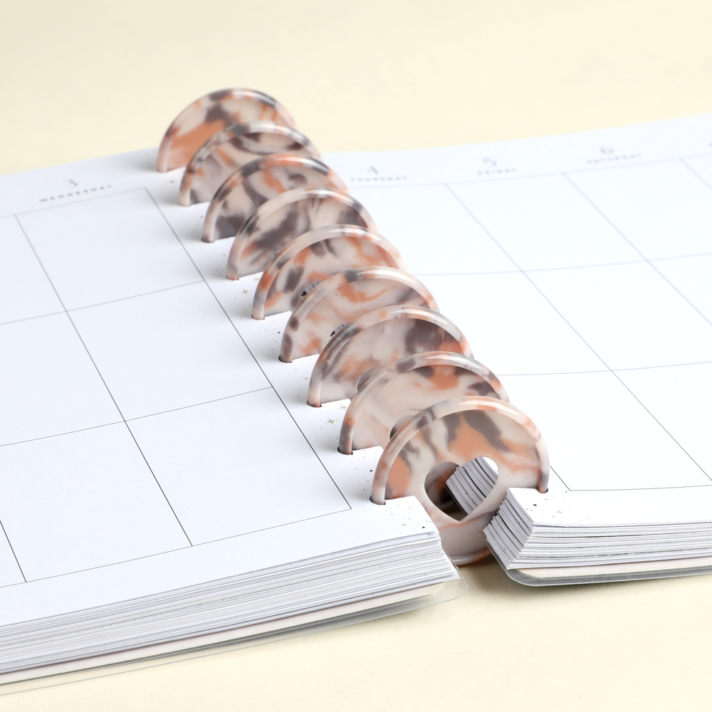 Glossy Tortoise - Expander Plastic Disc Set – Happy Planner