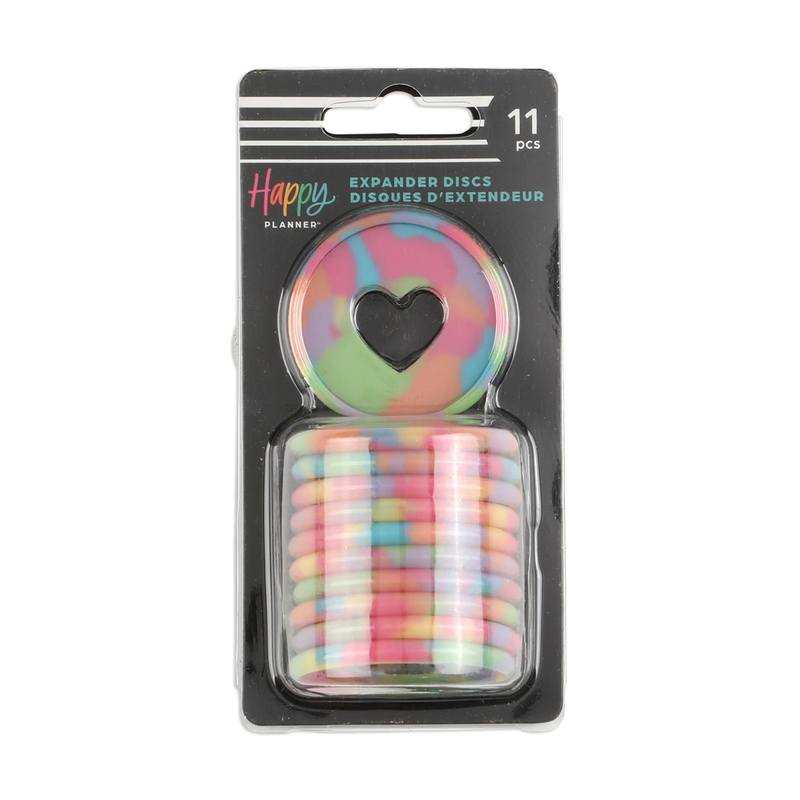 Glossy Sherbert - Expander Plastic Disc Set – Happy Planner