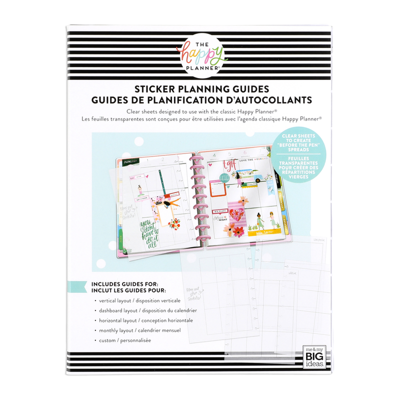Classic - Clear Sticker Planning Guide – Happy Planner