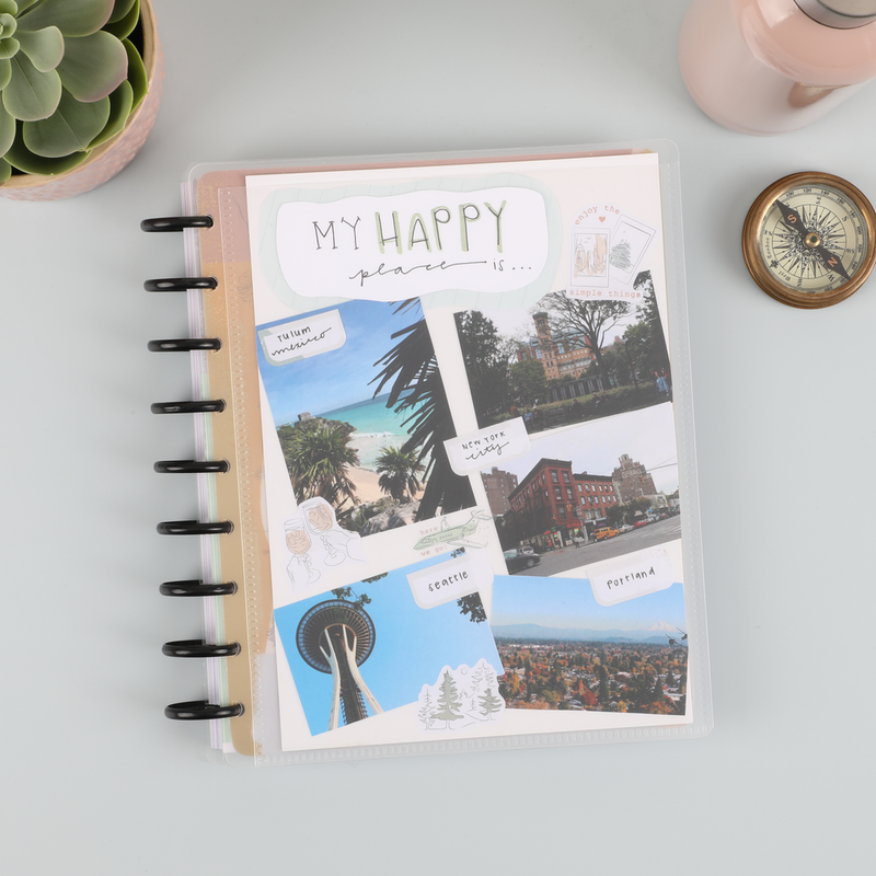 *Up* inspired *My Adventure Book* Front & Back Cover Set 4 use w HAPPY  Planner
