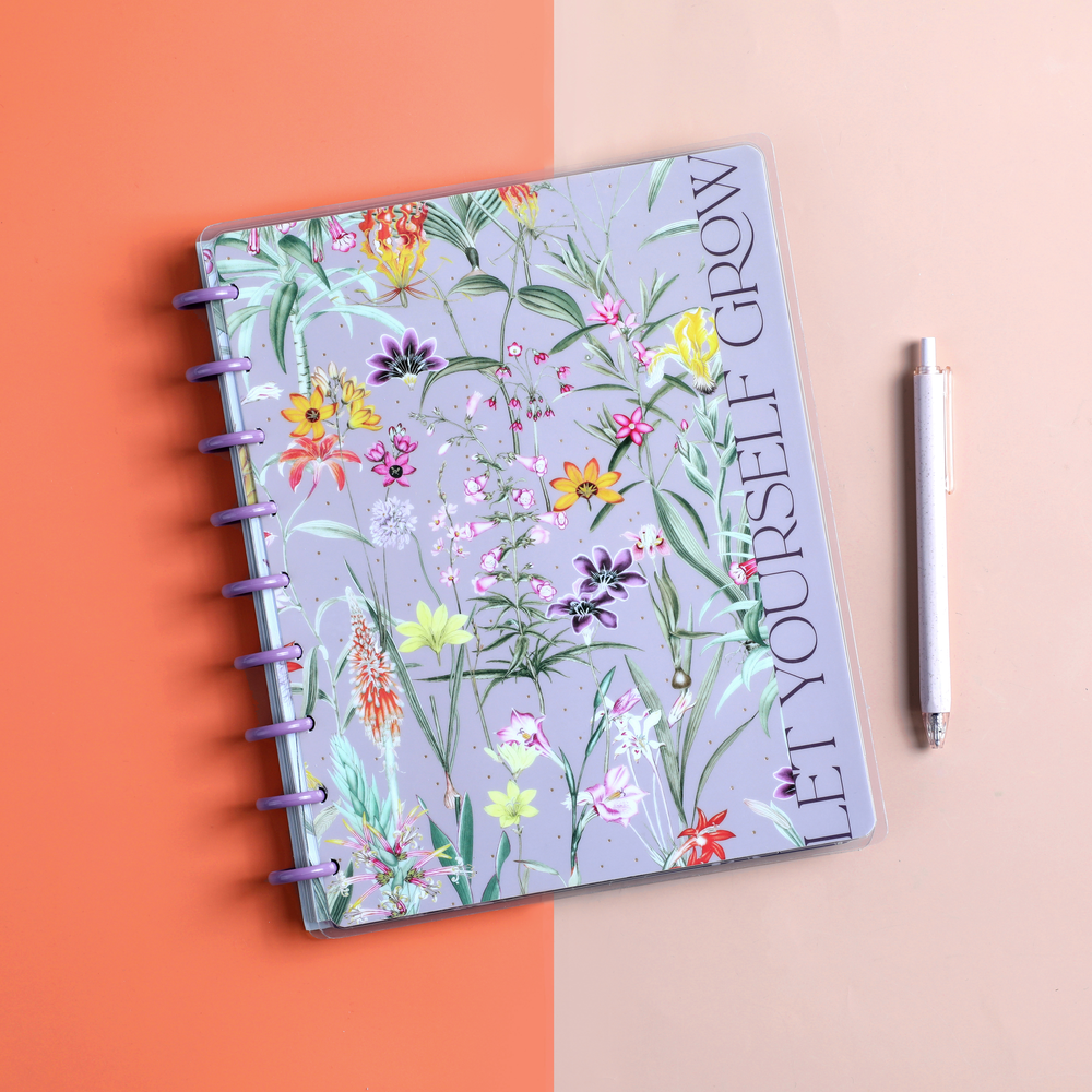 Notebook Spring Sticker Spring Botanicals Bundle - Notebook + Accessories + Stickers – Happy ...