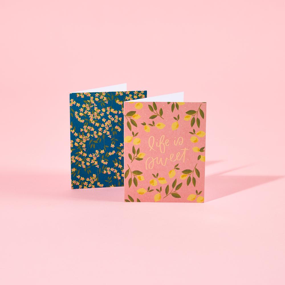 Happy Planner x Marabou Design Sweet Florals Note Cards