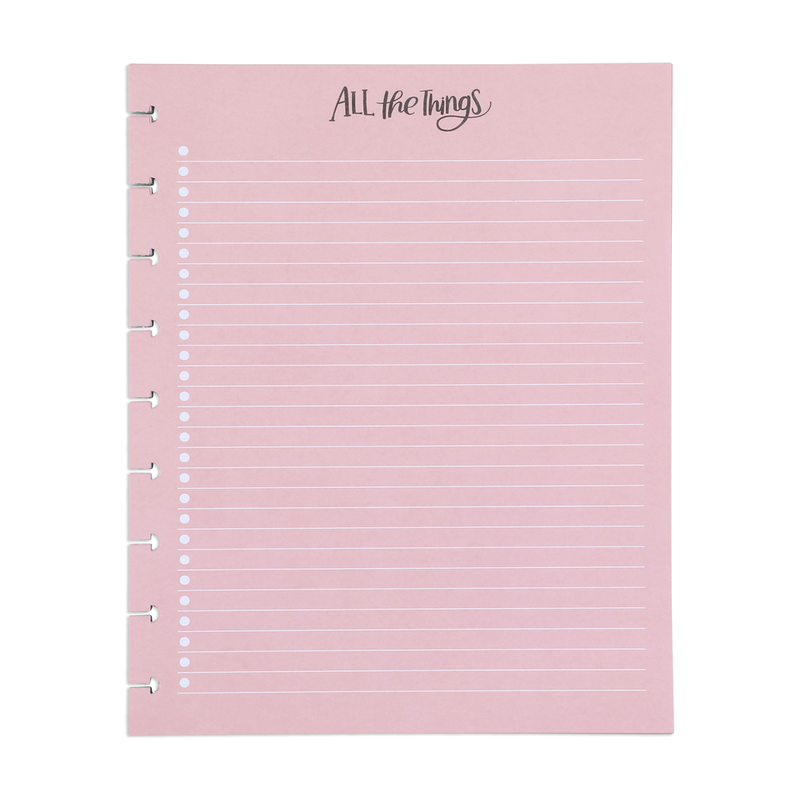 Classic Note Paper – Happy Planner