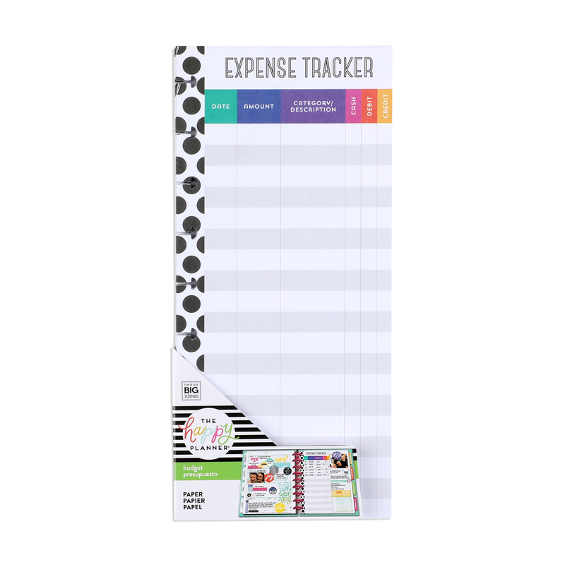 Budget Half Sheet Classic Happy Planner