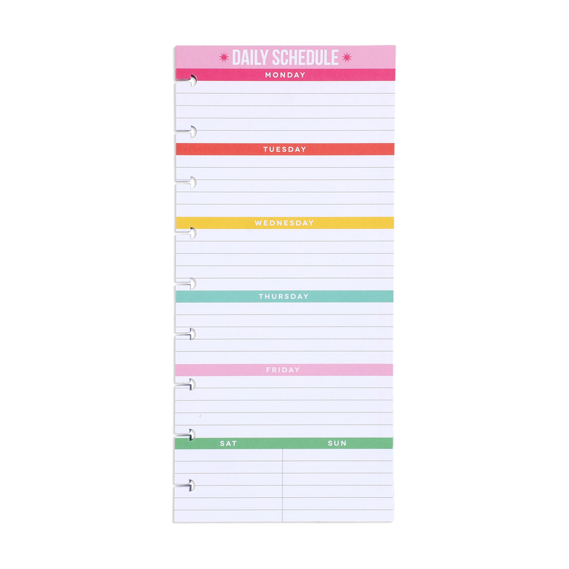 Daily Schedule - Half Sheet - Classic – Happy Planner daily-schedule-half-sheet-classic-happy-planner