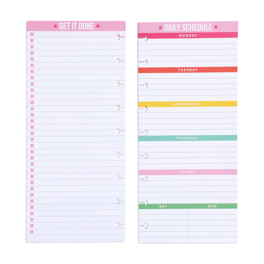 Daily Schedule - Half Sheet - Classic – Happy Planner daily-schedule-half-sheet-classic-happy-planner