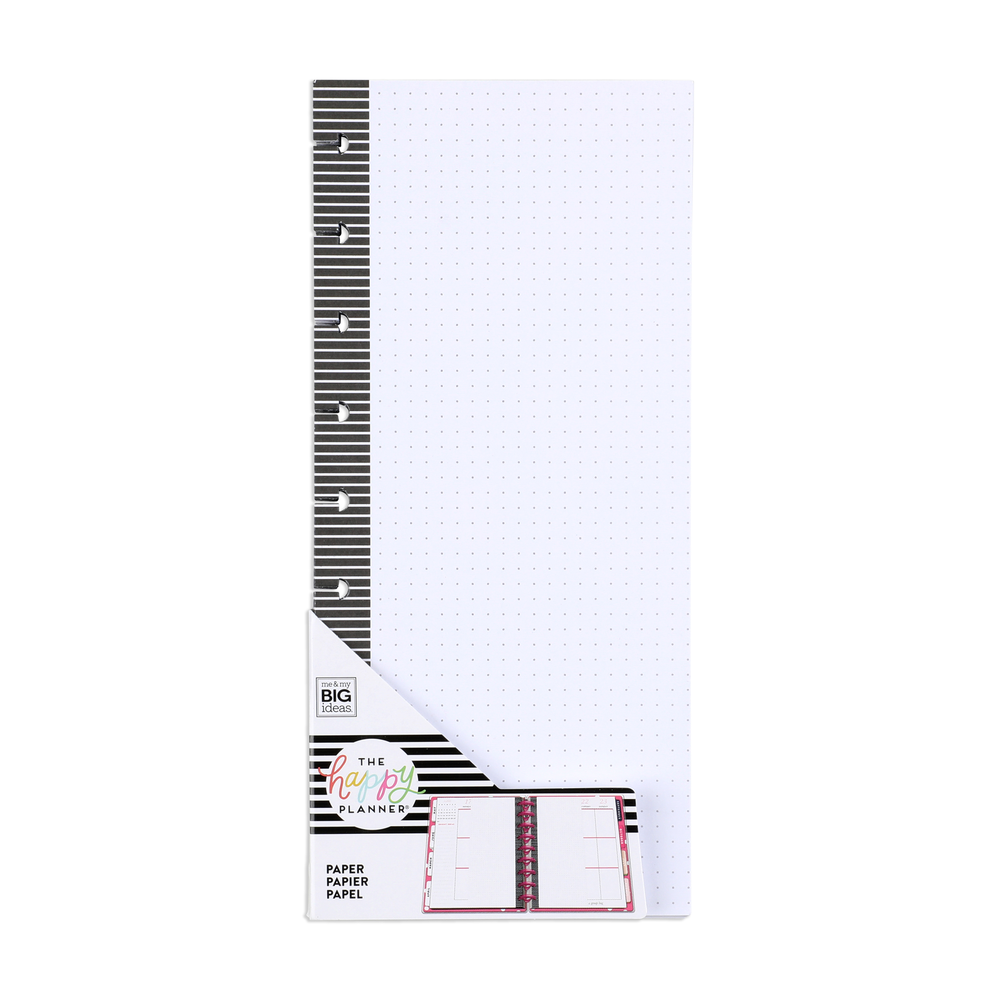 Half Sheet Note Paper - Classic - Dot Grid – Happy Planner