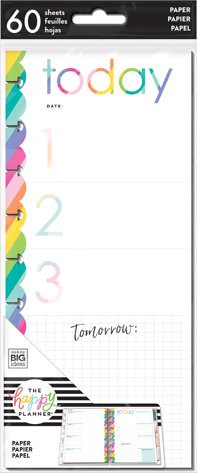 Classic Half Sheet Note Paper - Priority – Happy Planner