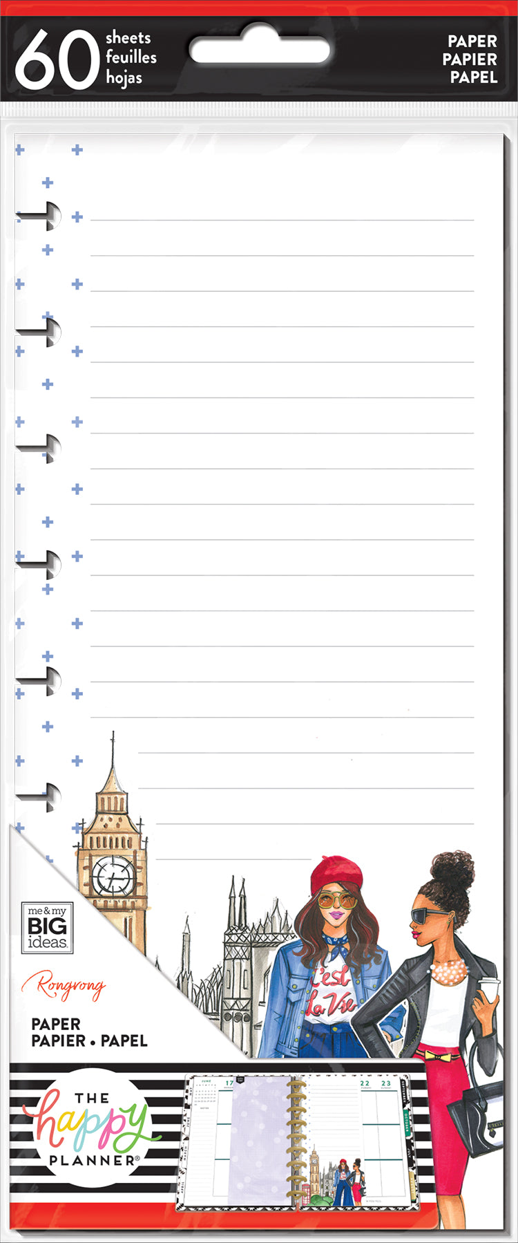 Classic Half Sheet Note Paper - Rongrong – Happy Planner