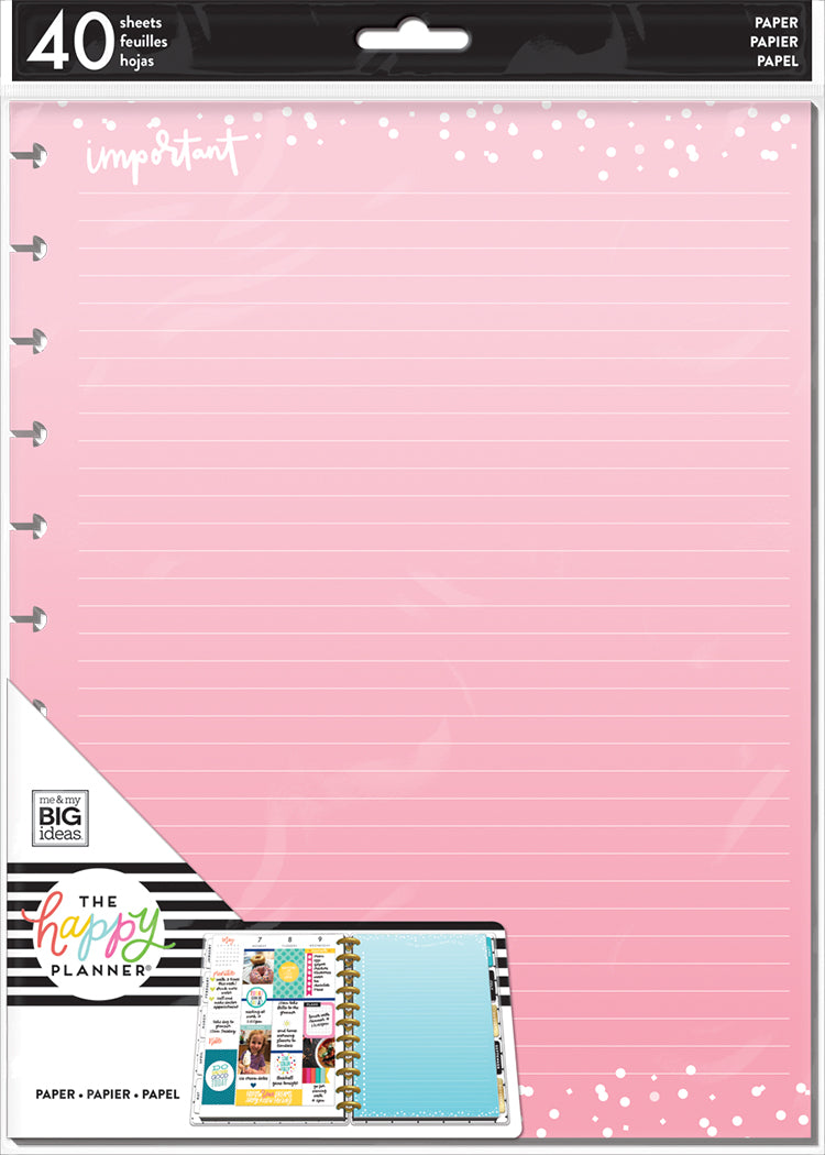 Colorful Fill Paper - BIG – Happy Planner
