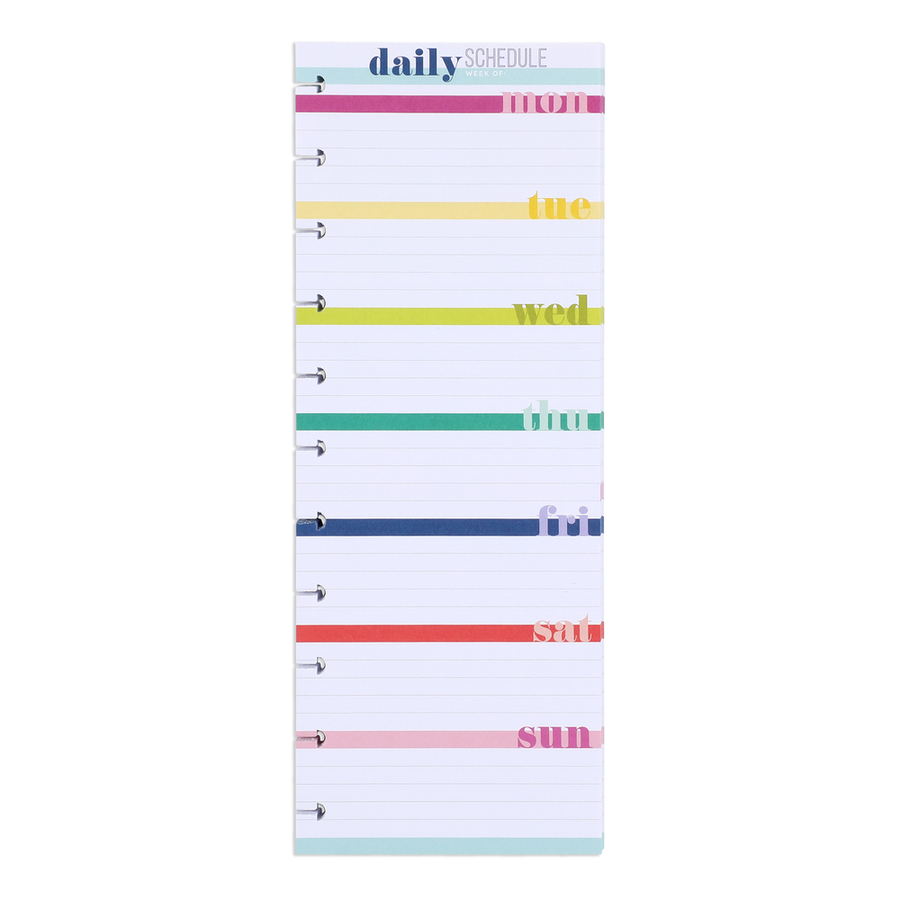 BIG Half Sheet Note Paper - Daily Schedule – Happy Planner big-half-sheet-note-paper-daily-schedule-happy-planner