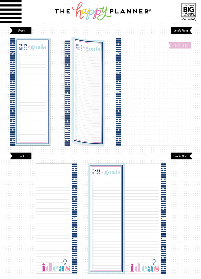 BIG Folded Note Paper – Happy Planner
