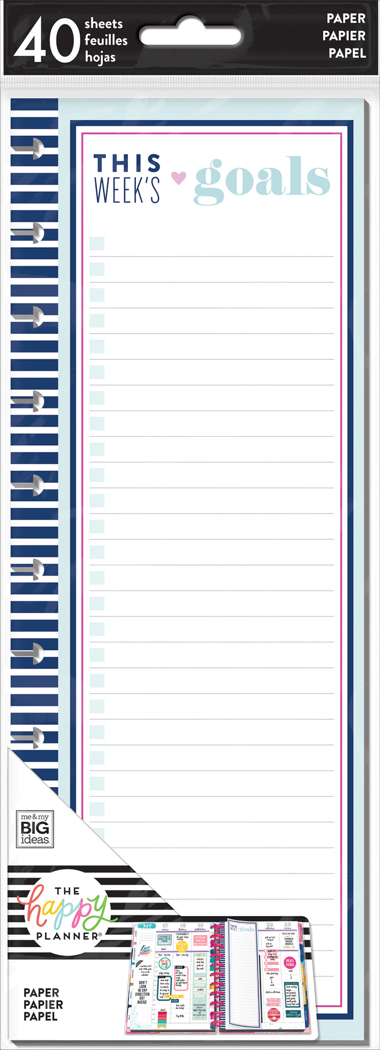 BIG Folded Note Paper – Happy Planner