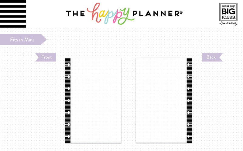 Mini Notepad Grid Mini Note Paper - Dot Grid – Happy Planner