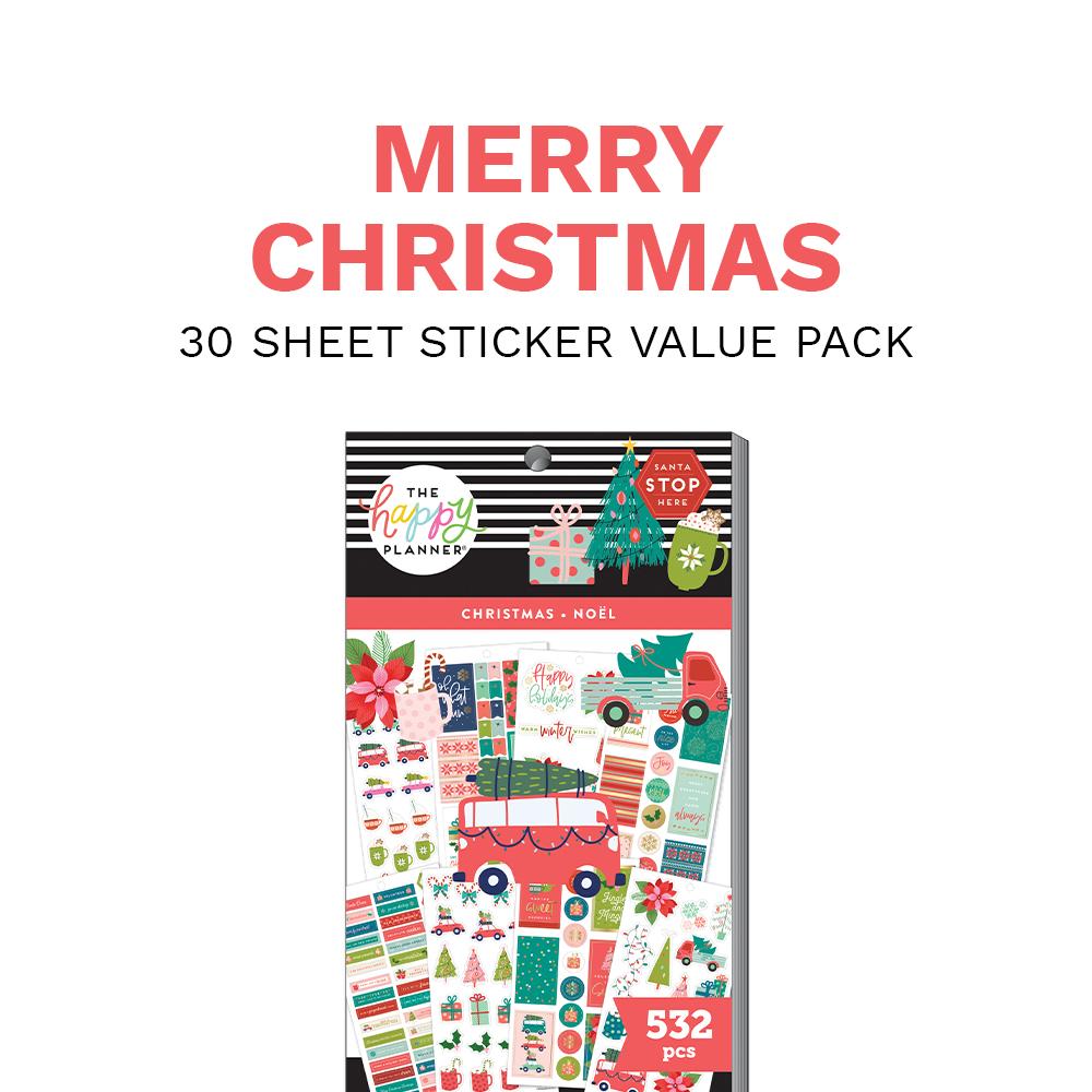 Miraculous Christmas Stickers Pack
