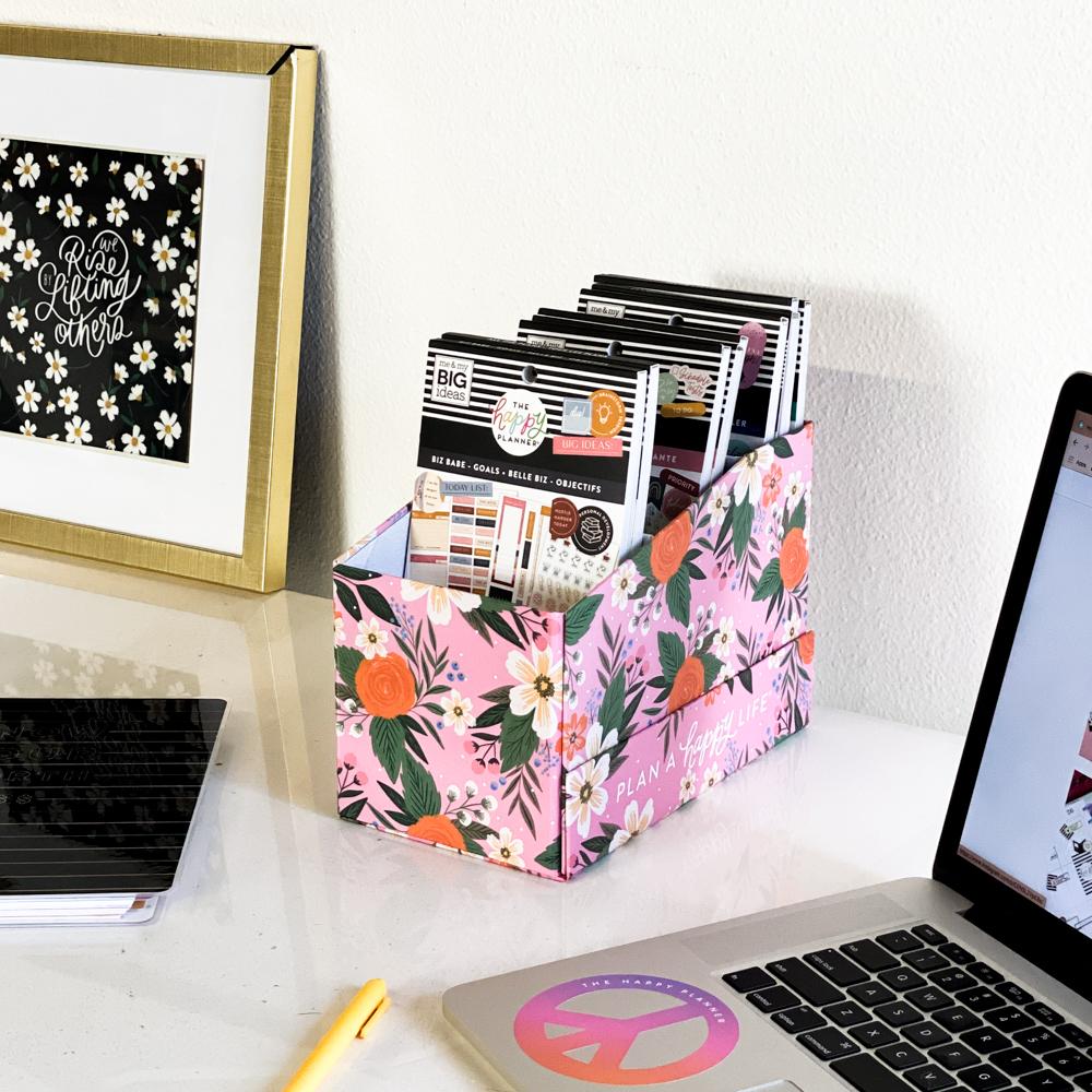Floral Sticker Book Storage – Happy Planner