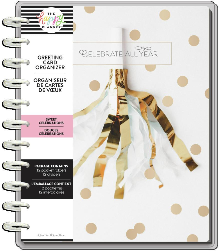greeting card organizer binder Sweet Celebrations Big Greeting Card Organizer