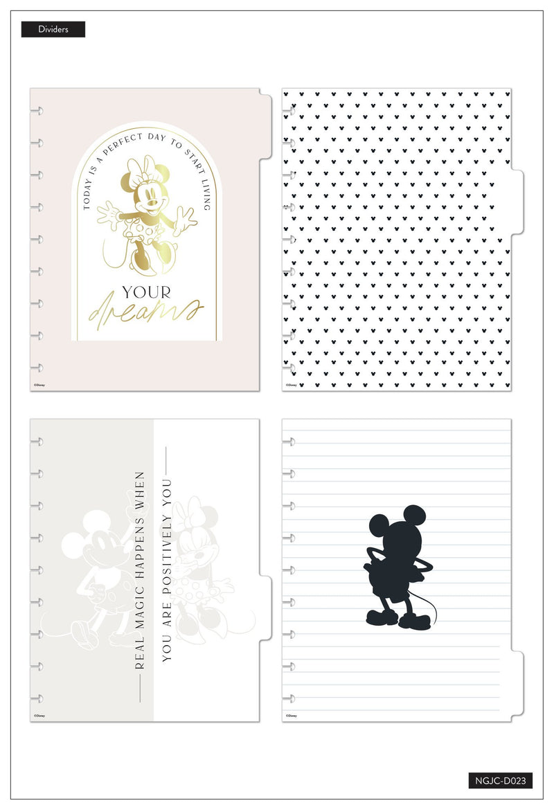Disney© Modern Mickey Mouse & Minnie Mouse Classic Guided Journal