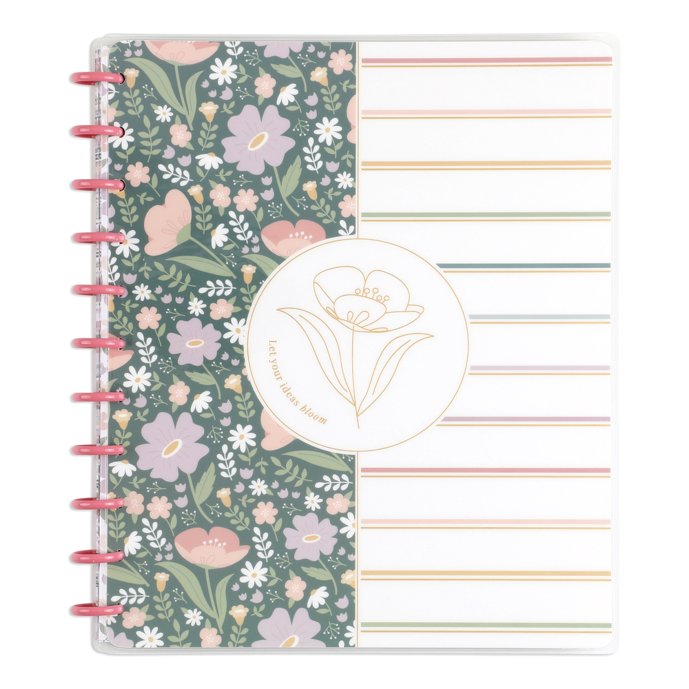 Subtle Sophisticated - Dotted Lined Big Notebook - 60 Sheets – Happy ...
