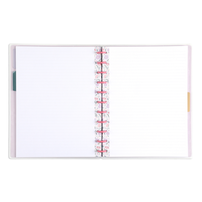 Subtle Sophisticated - Dotted Lined Big Notebook - 60 Sheets