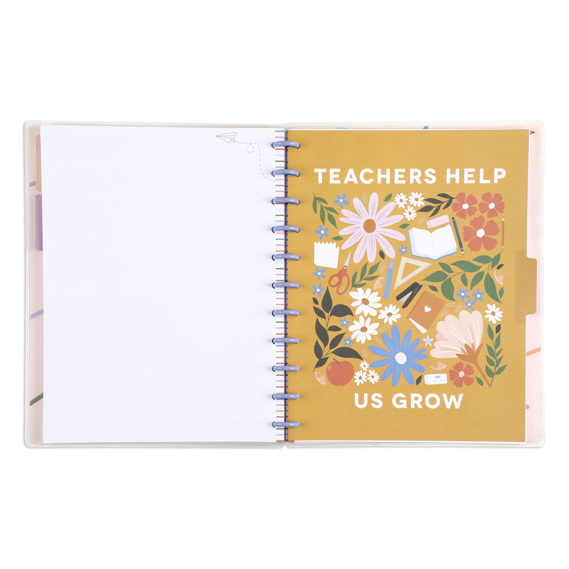 Teacher Notes - Dotted Lined Big Notebook - 60 Sheets
