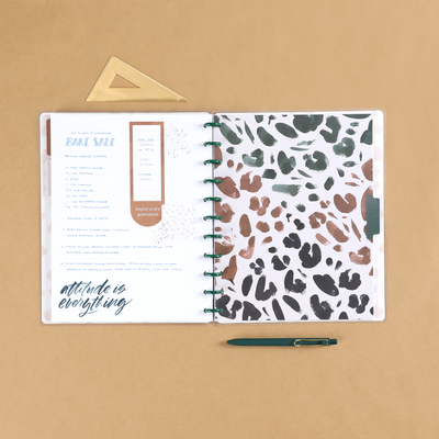 Gone Wild - Dotted Lined Big Notebook - 60 Sheets
