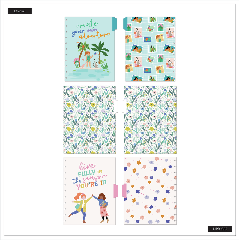Squad Goals Love Every Season - Dotted Lined Big Notebook - 60 Sheets