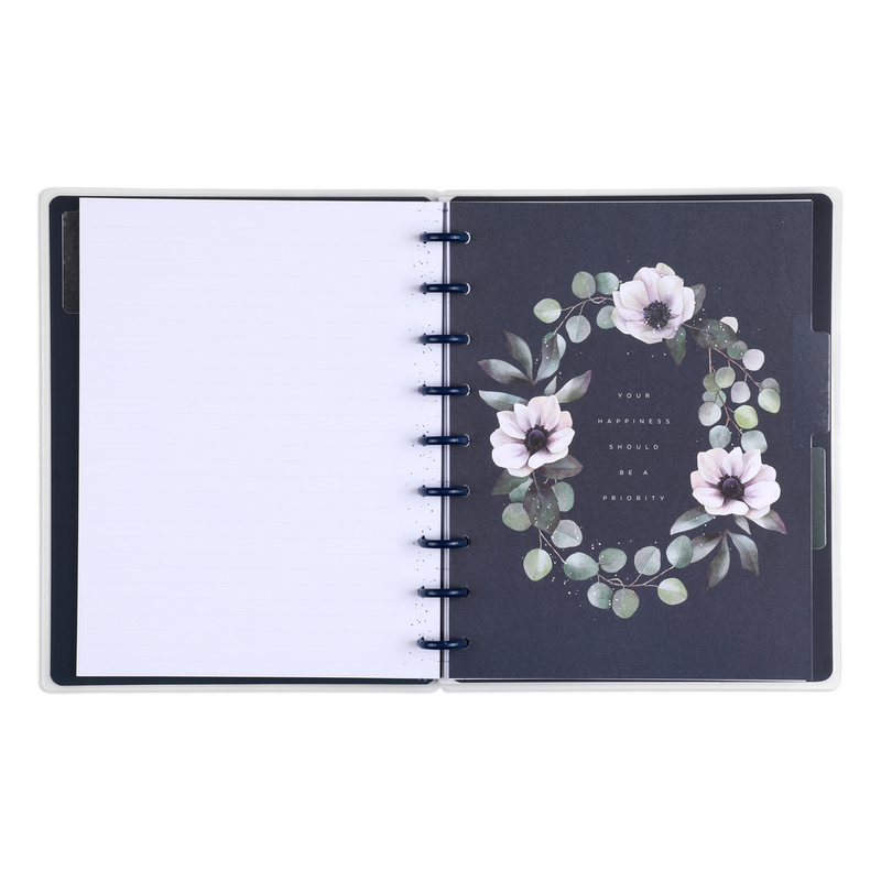 Beauty In Florals Classic Happy Notes Notebook