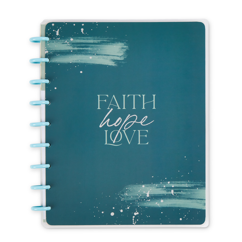 Be Still Faith Classic Notebook - Dot Lined Pages - 60 Sheets