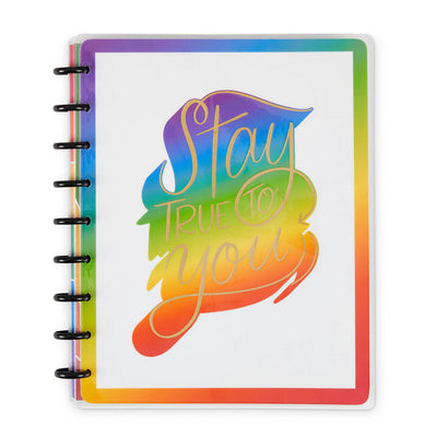 Pride Rainbow Stay True Classic Notebook