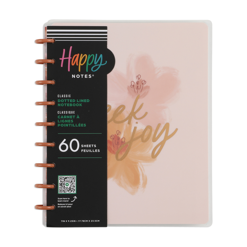 Notebook 60 Softly Modern - Dotted Lined Classic Notebook - 60 Sheets – Happy Planner