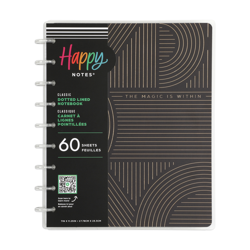 Realign Workbook Realign - Dotted Lined Classic Notebook - 60 Sheets – Happy Planner