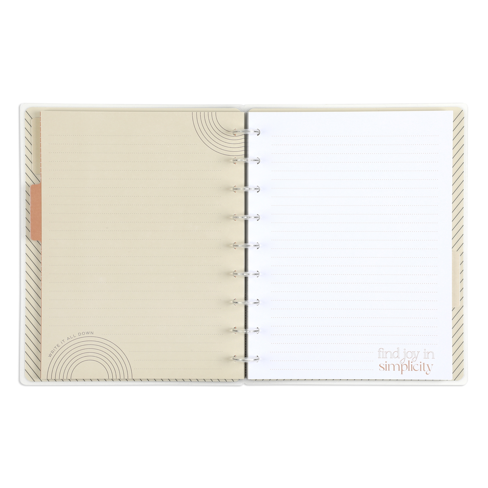 Notebook 60 Realign - Dotted Lined Classic Notebook - 60 Sheets – Happy Planner