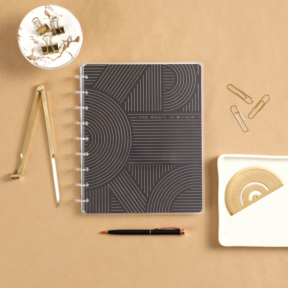 Exactly Notebook Realign - Dotted Lined Classic Notebook - 60 Sheets – Happy Planner