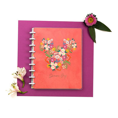 Disney © Mickey Mouse & Minnie Mouse Floral Dream Big Classic Notebook