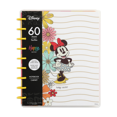 Disney Sunny Minnie Teacher - Dotted Lined Classic Teacher Notebook - 60 Sheets