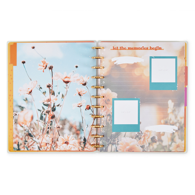 Happy Memory Keeping® Retro Blooms -  DELUXE Big Photo Journal